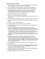 Предварительный просмотр 9 страницы Back to Basics 2-SLOT EGG & MUFFIN Instruction Manual