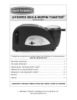 Preview for 14 page of Back to Basics 2-SLOT EGG & MUFFIN Instruction Manual