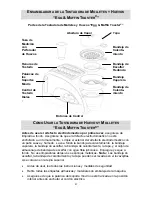 Предварительный просмотр 30 страницы Back to Basics 2-SLOT EGG & MUFFIN Instruction Manual