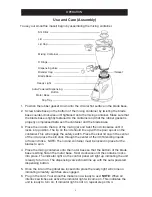 Preview for 8 page of Back to Basics AutoServe SR1000 User Manual