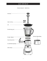 Preview for 2 page of Back to Basics blender solution 4000 User Manual