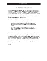 Предварительный просмотр 6 страницы Back to Basics blender solution 4000 User Manual