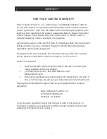 Предварительный просмотр 7 страницы Back to Basics blender solution 4000 User Manual