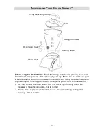 Preview for 4 page of Back to Basics cocoa grande Instruction Manual