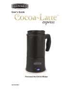 Back to Basics Cocoa-Latte Express CLEX100 User Manual preview