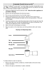 Preview for 5 page of Back to Basics COCOA~LATTE Instruction Manual