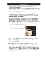 Preview for 7 page of Back to Basics COFFEE SOLUTION CC500 User Manual