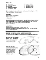 Предварительный просмотр 19 страницы Back to Basics FD-600 Instruction Manual