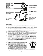 Предварительный просмотр 4 страницы Back to Basics Ice Tea Maker Instruction Manual