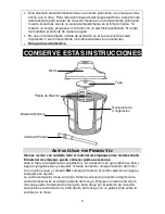 Предварительный просмотр 24 страницы Back to Basics OLD-FASHIONED ICE CREAM MAKER Instruction Manual