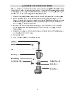 Предварительный просмотр 4 страницы Back to Basics SMOOTHIE CLASSIC Instruction Manual