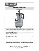 Preview for 13 page of Back to Basics SMOOTHIE ELITE SE2000 Instruction Manual