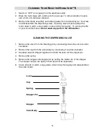 Предварительный просмотр 6 страницы Back to Basics Smoothie Signature II Instruction Manual