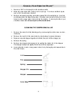 Preview for 6 page of Back to Basics SMOOTHIE SPLASH Instruction Manual