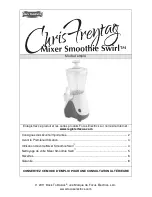 Предварительный просмотр 9 страницы Back to Basics Smoothie Swirl Instruction Manual