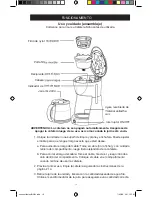 Предварительный просмотр 13 страницы Back to Basics Soho Coffeemaker User Manual