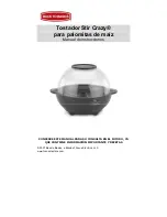 Предварительный просмотр 17 страницы Back to Basics Stir Crazy PC17589 Instruction Manual