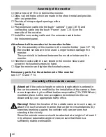 Предварительный просмотр 25 страницы Back View RV-250 Installation And Operating Instructions Manual