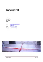 Backfire F5F Manual preview