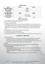 Preview for 3 page of BACKSAFE STUGO 16810010 Instruction Manual