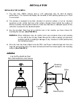 Предварительный просмотр 4 страницы BackStopper CA-5030 Installation Instructions Manual