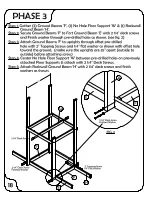 Предварительный просмотр 19 страницы Backyard Adventures Playcenter 1-AP003 Owners Manual And Assemly Instruction