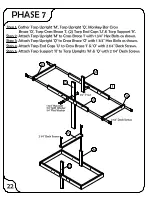 Предварительный просмотр 23 страницы Backyard Adventures Playcenter 1-AP003 Owners Manual And Assemly Instruction