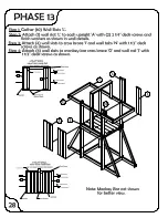 Предварительный просмотр 29 страницы Backyard Adventures Playcenter 1-AP003 Owners Manual And Assemly Instruction