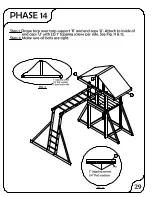 Предварительный просмотр 30 страницы Backyard Adventures Playcenter 1-AP003 Owners Manual And Assemly Instruction