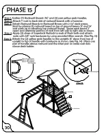 Предварительный просмотр 31 страницы Backyard Adventures Playcenter 1-AP003 Owners Manual And Assemly Instruction