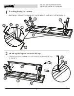 Предварительный просмотр 5 страницы Backyard Creations 272-0884 Assembly Instructions Manual