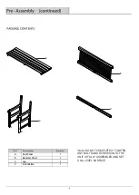 Preview for 4 page of Backyard Creations 273-0836 Assembly Instructions