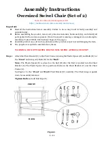 Предварительный просмотр 3 страницы Backyard Creations Denali DEN-SWCH-2PK Owner'S Manual