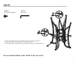 Предварительный просмотр 9 страницы Backyard Creations Ellington 2721196 Assembly Instructions Manual