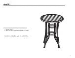 Предварительный просмотр 11 страницы Backyard Creations Ellington 2721196 Assembly Instructions Manual