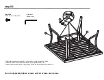 Предварительный просмотр 7 страницы Backyard Creations Ellington FTS61288 Assembly Instructions Manual