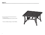 Предварительный просмотр 8 страницы Backyard Creations Ellington FTS61288 Assembly Instructions Manual