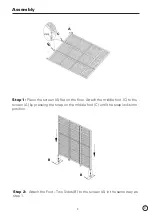 Preview for 3 page of Backyard Creations FRN-104610R1 Assembly & Care Instructions