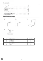 Предварительный просмотр 2 страницы Backyard Creations Rhae FRN-313620-C Assembly & Care Instructions