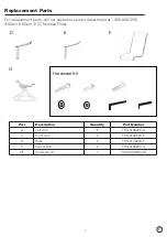 Предварительный просмотр 7 страницы Backyard Creations Rhae FRN-313620-C Assembly & Care Instructions