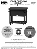 Backyard Discovery 100QT Owner'S Manual & Assembly Instructions preview