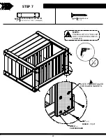 Preview for 22 page of Backyard Discovery 100QT Owner'S Manual & Assembly Instructions