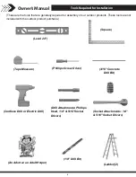 Preview for 9 page of Backyard Discovery 10x10 ABILENE PERGOLA Owner'S Manual & Assembly Instructions