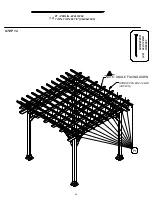 Preview for 25 page of Backyard Discovery 10x10 ABILENE PERGOLA Owner'S Manual & Assembly Instructions