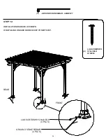 Preview for 27 page of Backyard Discovery 10x10 ABILENE PERGOLA Owner'S Manual & Assembly Instructions