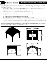 Preview for 10 page of Backyard Discovery 10x12 BRINDLEWOOD GAZEBO Owner'S Manual & Assembly Instructions