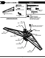 Preview for 18 page of Backyard Discovery 10x12 BRINDLEWOOD GAZEBO Owner'S Manual & Assembly Instructions