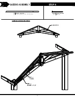 Preview for 21 page of Backyard Discovery 10x12 BRINDLEWOOD GAZEBO Owner'S Manual & Assembly Instructions