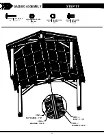 Preview for 34 page of Backyard Discovery 10x12 BRINDLEWOOD GAZEBO Owner'S Manual & Assembly Instructions