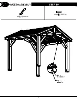 Preview for 36 page of Backyard Discovery 10x12 BRINDLEWOOD GAZEBO Owner'S Manual & Assembly Instructions